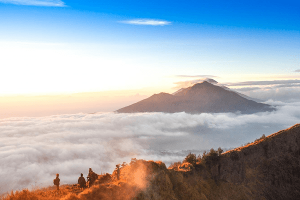 Batur Volcano Sunrise Trekking Tour at Bali Island
